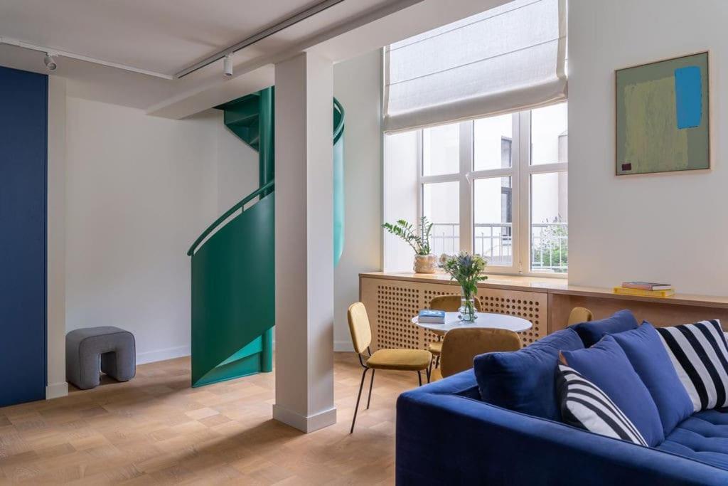 Designer Loft In The City Center Lejlighed Riga Eksteriør billede